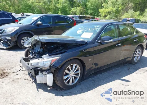 2015 Infiniti Q50 Premium z USA, uszkodzony, nr VIN JN1BV7AR3FM406262